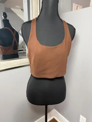 Girlfriend Collective Paloma Racerback Sports Bra Size Large thumbnail 2