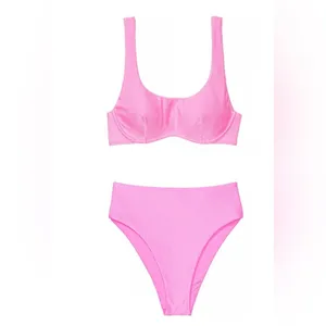 Pink Victoria's Secret Bikini Set L thumbnail 2