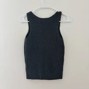 john galt/brandy melville dark grey sweater vest thumbnail 7