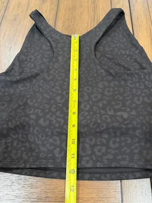 Jessica Simpson Black Leopard Print Active bra M thumbnail 4