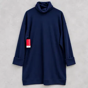 Spanx AirEssentials Turtleneck Dress Timeless Navy Size 1X 21724R Soft thumbnail 2