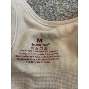 Truekind Wireless Bra Size M Beige Seamless Comfort Everyday Supportive‎ thumbnail 3