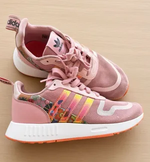 Adidas NMD R1 Pink Floral Iridescent Sneakers Women’s Size 6 thumbnail 1