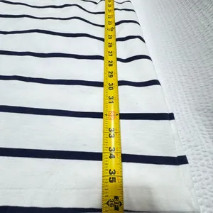Old Navy Navy and White Striped Mini Dress thumbnail 9
