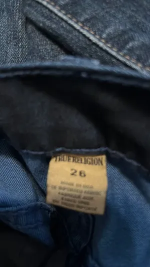 True Religion jeans womens jeans size 26 length 40 rise 11 inseam 28 thumbnail 4