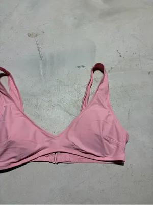 Aerie Soft Pink Women's scoop swim top bikini medium thumbnail 3