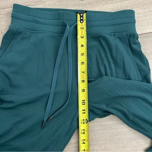 Lululemon Ready To Rulu Ribbed Joggers High Rise 24in Casual Green Jasper 6 thumbnail 9