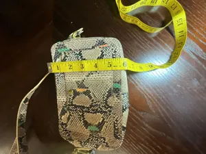 Madewell The Transport Camera Bag in Multicolor Snake-Embossed Leather thumbnail 10