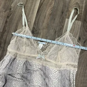 Eberjey Skin Deep Chemise Graphite/Oyster thumbnail 5