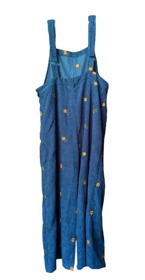 NWT Cider DITSY FLORAL CORDUROY JUMPSUIT size 1x thumbnail 8