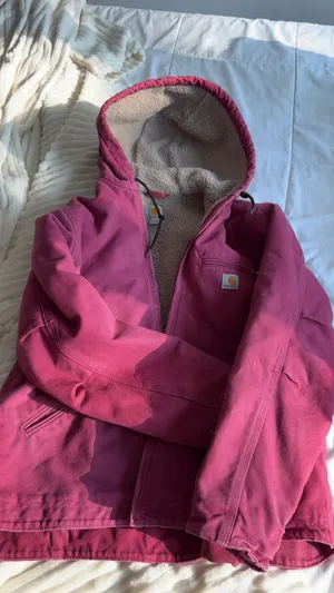 burgundy vintage carhartt jacket thumbnail 2