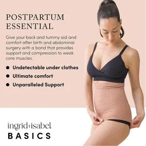 Ingrid & Isabel S/M Afterband Nude Postpartum Belly Band Compression Support thumbnail 8