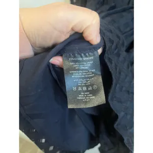 Jonathan Simkhai Navy‎ Blue Fit & Flare Dress Side Zip Size M Mini thumbnail 9