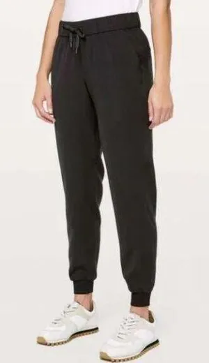 On The Fly Mid Rise Joggers Black Size 8 thumbnail 1