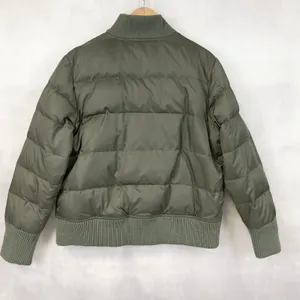Y2K Old Navy Womens Puffer Down Jacket XL Frost Free Bomber Gorpcore Winter Cozy thumbnail 5