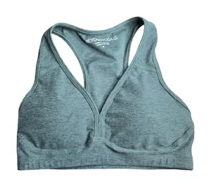 Beyond Yoga Green Spacedye Lift Your Spirits Yoga Sports Bra Size: S thumbnail 1