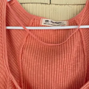 We The Free - Boss Babe Ribbed-Knit Corset Tank Top - Strawberry Colada thumbnail 2