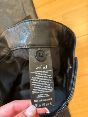 Aritzia Vegan Leather Pants thumbnail 5