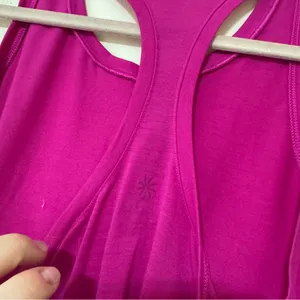 Athleta Magenta Racerback Tank Top thumbnail 3