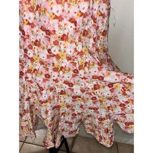 Lulus Babydoll Y2K Mini Dress Roses Floral Hippie Boho Cottage Sundress Medium thumbnail 15