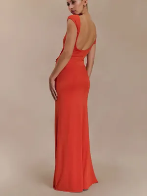 Meshki Kaida Slinky Maxi Dress With Hardware thumbnail 2