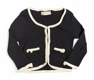 Women’s Zara Navy Blue White Casual Business Long Sleeve Medium thumbnail 1