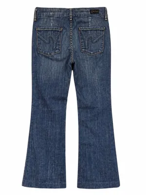 Citizens of Humanity Faye Wide Leg Flare Jeans Size 25 Blue Low Rise Vintage Y2K thumbnail 4