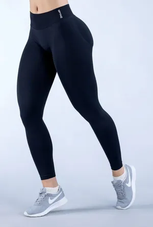 DFYNE Impact Leggings Midnight Black Size Small thumbnail 1