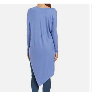 Free People We The Free Grapevine Long‎ Sleeve Tunic in the color Sky Blue XS thumbnail 9