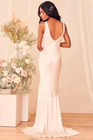 Lulus Satin Dress thumbnail 2
