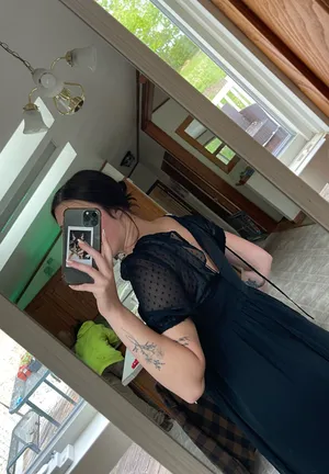 American Eagle outfitters black dress thumbnail 3