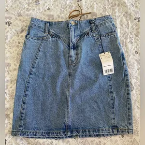 Mango Denim Skirt size S NWT thumbnail 1
