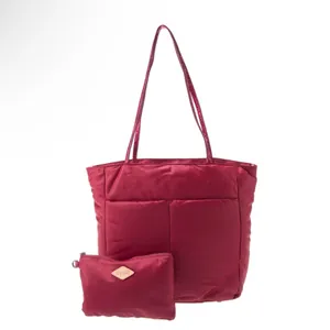 MZ Wallace Red Rouge Bedford Bowery Quatro Tote thumbnail 5