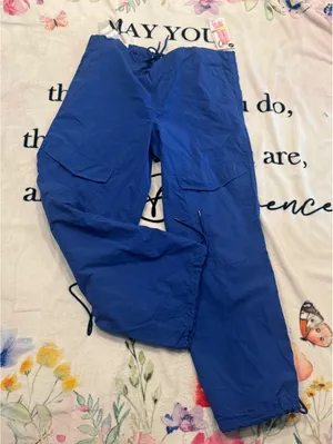 Tinseltown Juniors' Cargo Parachute Pants Size M thumbnail 1