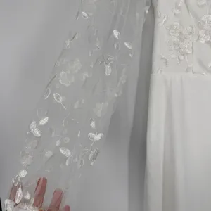 Lulus White Mesh Overlay Embroidered Jumpsuit Size M Bridal Bachelorette Wedding thumbnail 6