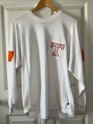 Pennant Tennessee Volunteers Game Day Long Sleeve Sparkle T-Shirt Sz Small Rocky Top thumbnail 10