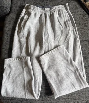 Grey Adidas Sweatpants thumbnail 1