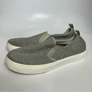 Skechers slip on shoes gray casual neutral minimalist women’s size 8.5‎ thumbnail 3