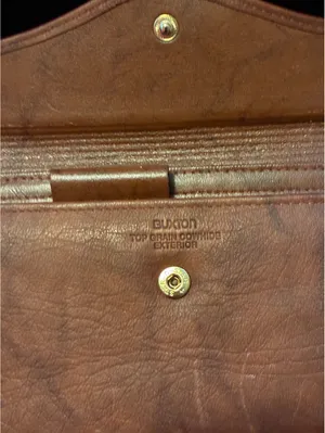 Vintage Buxton Heiress Organizer Clutch Wallet Cowhide Leather Long Bifold thumbnail 3