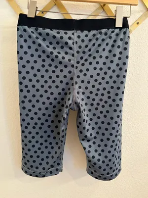 Nike Pro Gray and Black Polka Dot Bike Shorts Large thumbnail 8