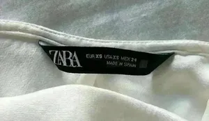 Zara Silk Cowl Neck Top thumbnail 4