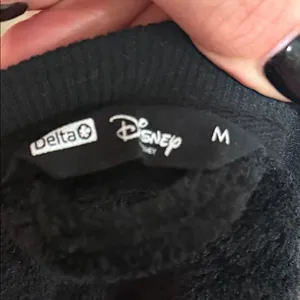 Disney Delta woman size Medium onesie pajama black & white mickey mouse thumbnail 5