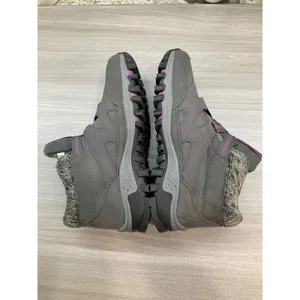 Thermal Fashion Fur Winter Hiking‎ Boots Woman Gray And Pink thumbnail 3