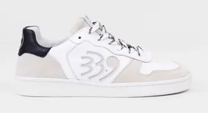 33.9 The Original White and Black Women's Sneakers thumbnail 1