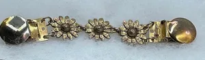 Vintage sunflower cape sweater clip. thumbnail 1