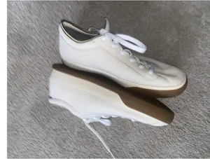 Rothy’s The Lace Up Vanilla Off White Textile Athletic Sneaker Shoes Wm 9US 40EU thumbnail 5