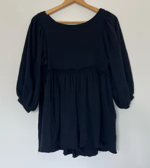 Free People Beach Black Romper thumbnail 4