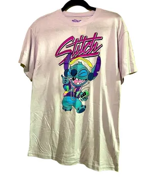 BNWT Disney Stitch Womens T Shirt thumbnail 1