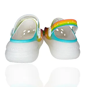 M 5 / W 7 - RARE Crocs Care Bears Clog‎ Multicolor Light Up Brand New thumbnail 4
