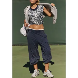 NWT RARE FREE PEOPLE | FP Movement Printed Crossover Set L‎ thumbnail 2